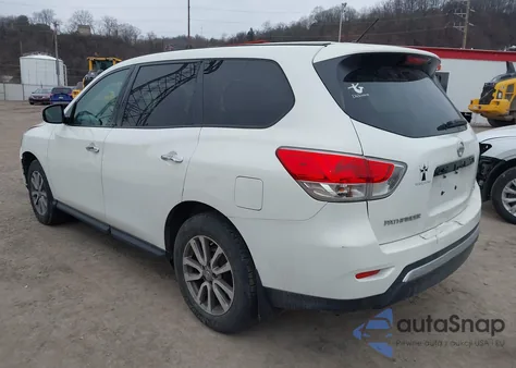2014 Nissan Pathfinder S z USA, uszkodzony, nr VIN 5N1AR2MM6EC613292